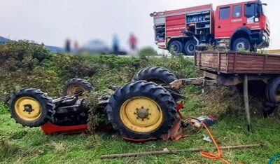 Accident grav în Satu Mare! Tractor și camion de mare tonaj s-au ciocnit, două persoane încarcerate și rănite grav!