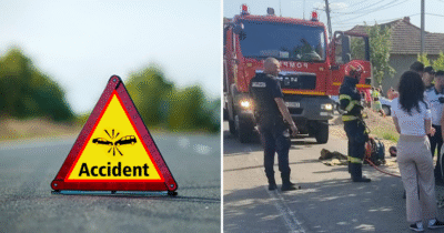 Tragedie pe șosea! Adolescent de 16 ani prins sub mașină după un accident grav!