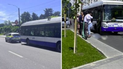 Tragedie în Chișinău! Femeie de 63 de ani, lovită mortal de troleibuz în timp ce traversa neregulamentar
