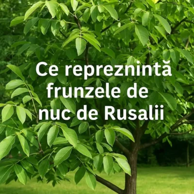 Rusaliile și frunza de nuc! Obiceiurile care țin spiritele rele la distanță de gospodării!