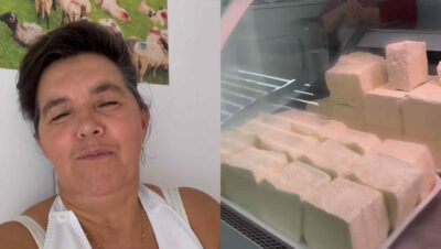 Mama lui Culiță Sterp vinde lapte de oaie cu doar 2 lei litrul! Ce prețuri incredibile practică în magazinul său din Hațeg