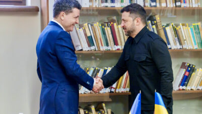 Nicușor Dan, întâlnire în premieră cu Zelenski la Vilnius! România reafirmă sprijinul total pentru Ucraina în fața amenințării rusești