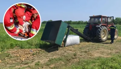 Tragedie în Dolj! Adolescent de 17 ani, strivit mortal de un utilaj agricol! Ancheta este în curs