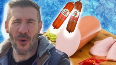 Alertă! Parizerul care conține doar 34% piept de pui, restul fiind ingrediente care pot fi  periculoase pentru sănătate!