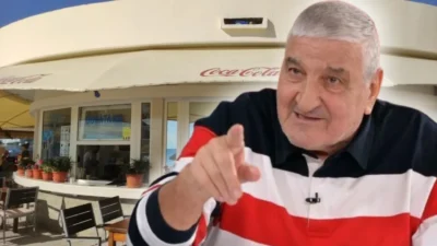 Rică răducanu, la 79 de ani, muncește pe litoral! Ce prețuri au bunătățile de la terasa familiei din Neptun
