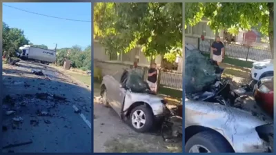 Tragedie în Mureș! Un tânăr și-a pierdut viața într-un accident cumplit, o femeie grav rănită transportată cu elicopterul SMURD!