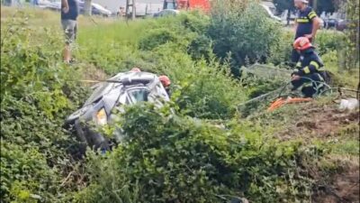 Accident grav pe drumul Reșița – Bocșa: Patru răniți transportați la spital