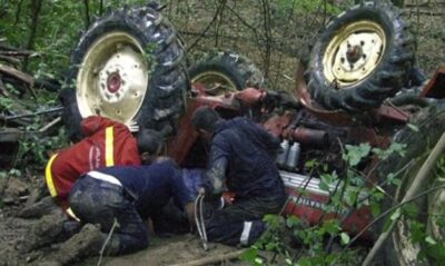 Încă o tragedie în Vaslui! Bărbat omorât de tractor încărcat cu lemne!