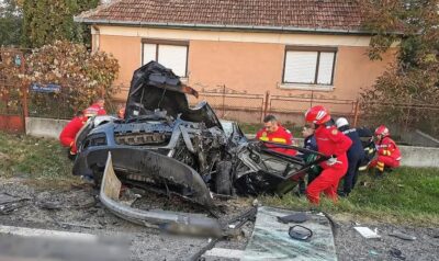 Accident grav pe DN19 în Satu Mare: Impact frontal și victimă transportată la spital