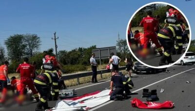 Accident grav pe Centura Aleșd: Motociclist în stare critică după impact violent