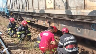 Tragedie feroviară în Bistriţa-Năsăud: Bărbat mort după impactul tren-ATV fără bariere