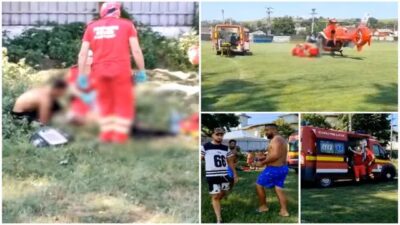 Bărbat în stare critică după o săritură fatală în râul Bârlad, intervenție de urgență