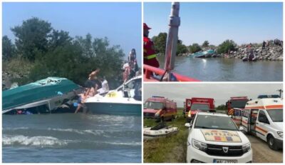 Tragedie în Delta Dunării! Copil și trei adulți morți după răsturnarea ambarcațiunii în furtună