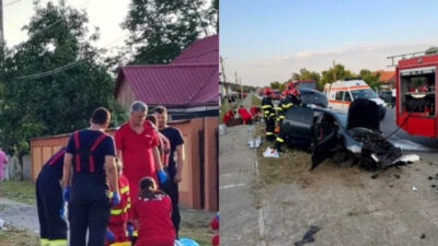 Tragedie după nuntă! O femeie moartă, trei răniți în accident rutier