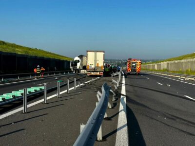 Alertă pe DEx12! TIR-ul a ucis un șofer, apel pentru parapet de beton care să oprească tragediile!