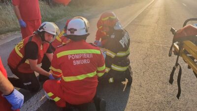 Accident mortal pe șantierul autostrăzii A3 din Harghita: bărbat acroșat de autoexcavator