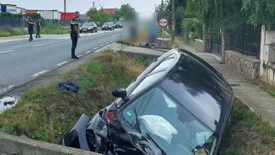 Accident rutier la Urișor, Cluj: trei persoane rănite