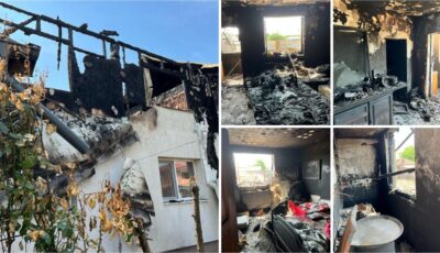 Bărbat beat din Satu Mare incendiază cinci case după conflict conjugal, arestat preventiv
