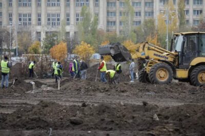 Tragedie pe șantier în Gorj: Muncitor de 58 de ani îngropat de viu și decedat