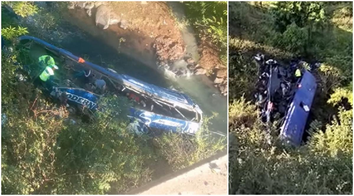 Accident autobuz