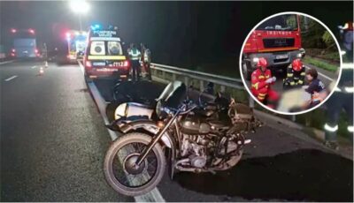 Accident mortal pe Autostrada A1: Motociclist ucis într-o coliziune cu camionetă
