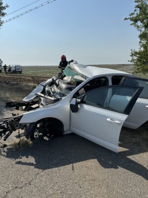 Accident mortal pe DN1D lângă Sălciile: bărbat de 34 rănit grav la 160 km/h
