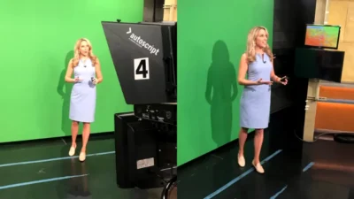 Prezentatoare METEO hartuita de seful ei