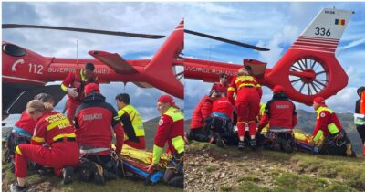 Cum s-a prăbușit mașina pe Transfăgărășan: 4 morți, 1 rănit după o cădere de 200 de metri în zona montană!