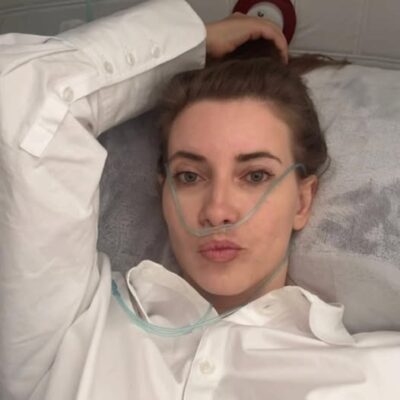 Iulia Albu dezvăluie de pe patul de clinică tratamentul și secretul părului