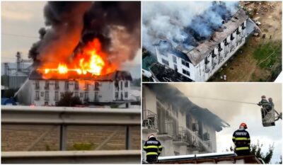 Tragedie în Prahova: Incendiu devastator într-un hotel fără autorizație ISU – Două tinere și-au pierdut viața în flăcări!