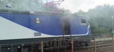 Panica în trenul InterRegio: Locomotiva a luat foc în mers, 1300 de pasageri evacuați de urgență!