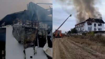 Tragedie în Prahova: Două tinere găsite carbonizate după un incendiu devastator la hotel!
