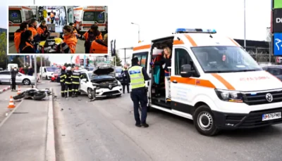 Tragedie pe străzile Timișoarei! Motociclist de 35 de ani SPULBERAT de o mașină – detalii șocante!