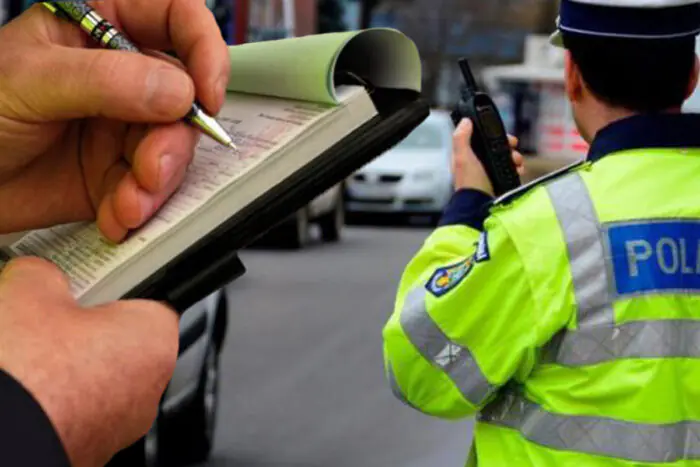 amenda soferi politie