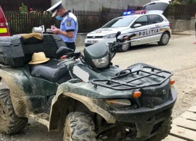 Șofer fără permis, lovit de un AVC pe ATV! Descoperă cum a fost salvat în ultima secundă!