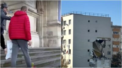 Angajatul Distrigaz reținut după explozia din Rahova a plecat din instanță înainte să afle dacă va fi arestat