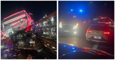 Accidentele se țin lanț pe DEx12, sensul Pitești–Craiova! Trafic complet OPRIT