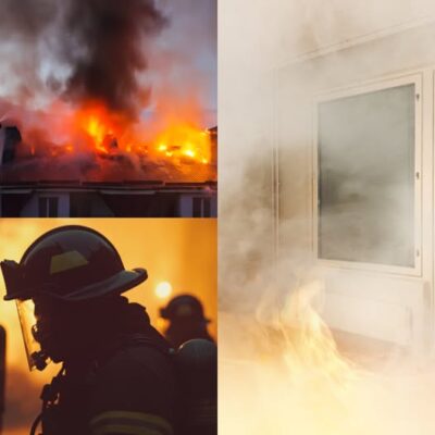 Bloc în flăcări după ce o locatară a încercat să omoare un gândac cu o brichetă și un spray! O mamă a murit în timp ce încerca să-și salveze copilul de 2 luni