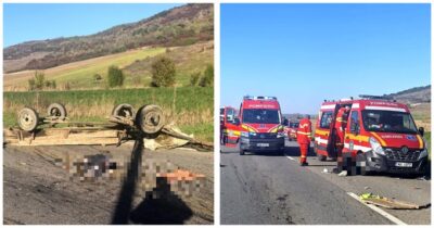 Sfârșit tragic pentru o femeie din Mureș! Căruța i-a fost spulberată de un TIR. Ce s-a întâmplat cu bărbatul care o însoțea?