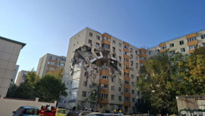Explozie puternică într-un bloc din Rahova, în București. ISU: Trei morți și 13 răniți. Arafat: „Blocul e cu risc de colaps”