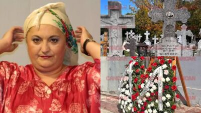 Primele imagini cu locul de veci al Marinelei Chelaru. Detaliul care i-a lăsat pe toți cu ochii în lacrimi