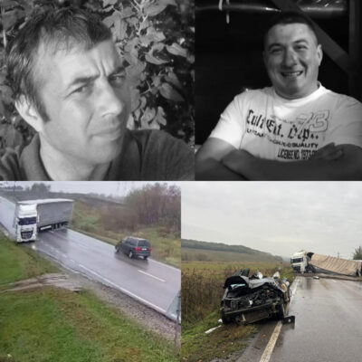 Ei sunt cei doi bărbați care și-au pierdut viața în accidentul de la Drăgușeni! Vasile își ducea prietenul bolnav de cancer la tratamentul cu citostatice