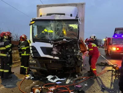 Român de 33 de ani, ucis pe loc în Italia! Camioneta lui a fost făcută sandviș între două TIR-uri