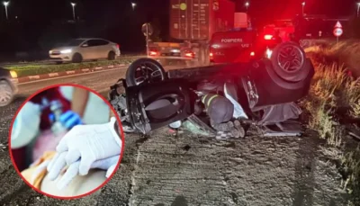Inima i s-a oprit de două ori după ce s-a răsturnat cu mașina! Ce au descoperit medicii este de necrezut