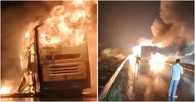 Au ars de vii în capcana de foc! Ce s-a întâmplat cu adevărat în autocarul care a explodat în flăcări