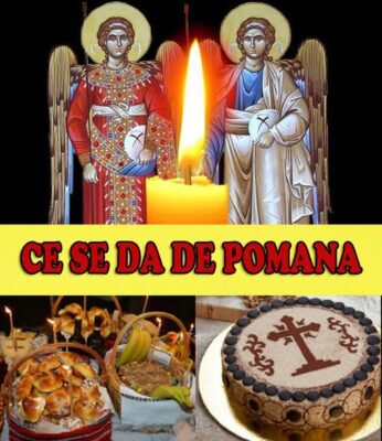 Ce se dă de POMANĂ de Sfinții Mihail și Gavriil! Toți credincioșii TREBUIE să facă asta azi