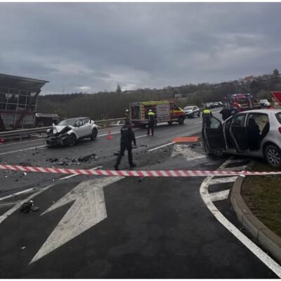 Tragedie pe șosea, la Cluj!  Mașină scăpată de sub control, un mort și trei răniți grav