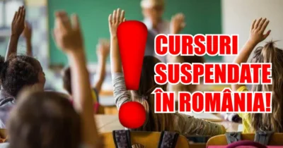 ALERTĂ NAȚIONALĂ! Se SUSPENDĂ cursurile în România!  Află ACUM cine stă acasă și de ce s-a luat decizia BOMBA!
