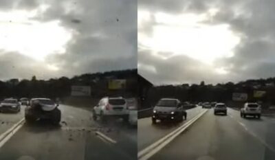 Impact VIOLENT în Cluj! Momentul în care două mașini s-au ciocnit frontal! Un mort și trei răniți în accidentul cumplit