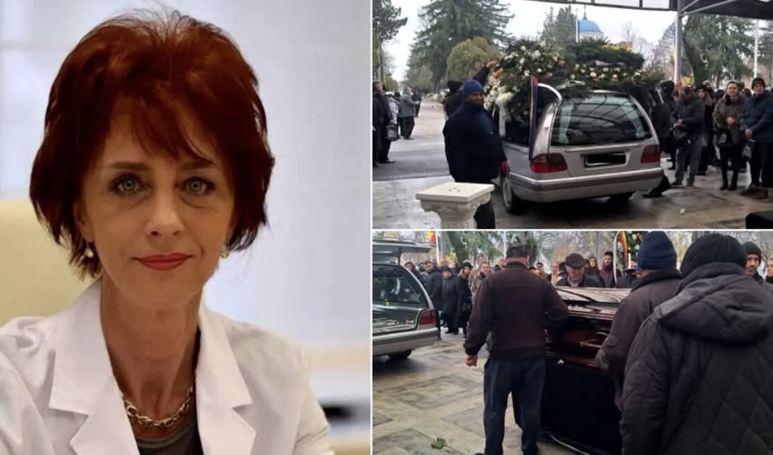 Flavia Grosan a fost inmormantata in rauri de lacrimi